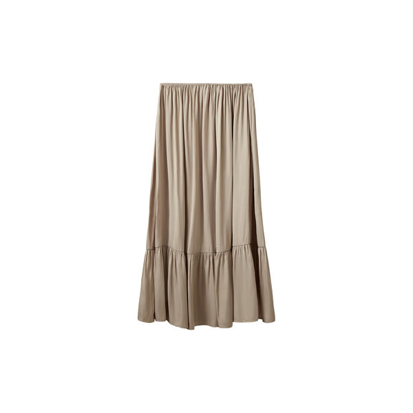 MILIASW MAXI SKIRT, feather gray, Sofie Schnoor