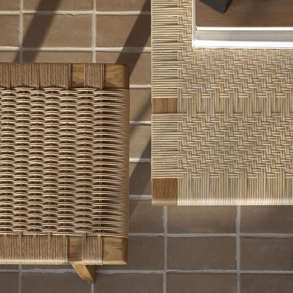 BM0488S Table Bench, oiled oak/natural, Carl Hansen & S&oslash;n