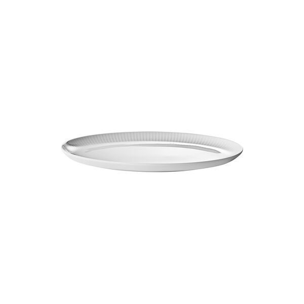 Legio Nova Oval coupe serveringsfat 27 cm, white, Eva Trio