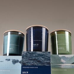 &Oslash;Y 2 wick Scented Candle, Skandinavisk
