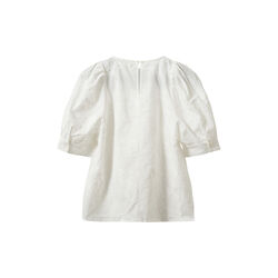 AhliaSW Puff Sleeve Blouse, white, Sofie Schnoor