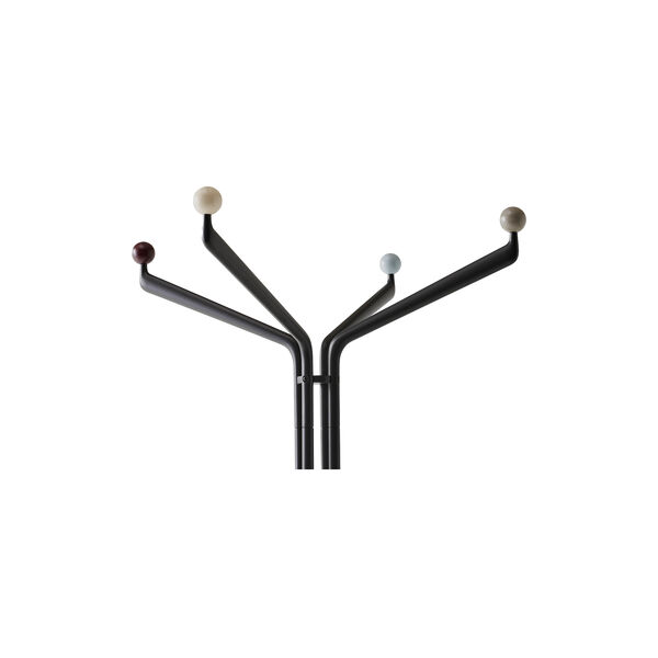 Capture SC77 Grap Coat Stand, graphite/multi colour, &Tradition