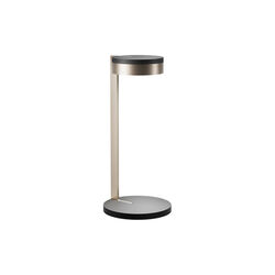 BLADE T2 SLIM bordslampa, matt black/satin gold, LIGHT-POINT