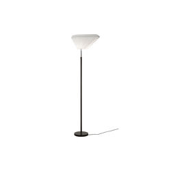 Floor Light A805 “Angel Wing“, nickel-plated brass, Artek