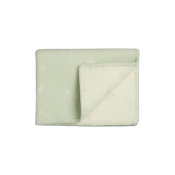 ORION Baby Size Throw, light green, Røros Tweed