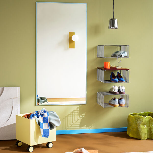 Panton Wire Halv h&ouml;jd, 43 chrome, Montana Furniture