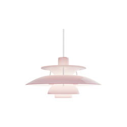 PH 5 320 Opal Pendant, opal pale rose, Louis Poulsen