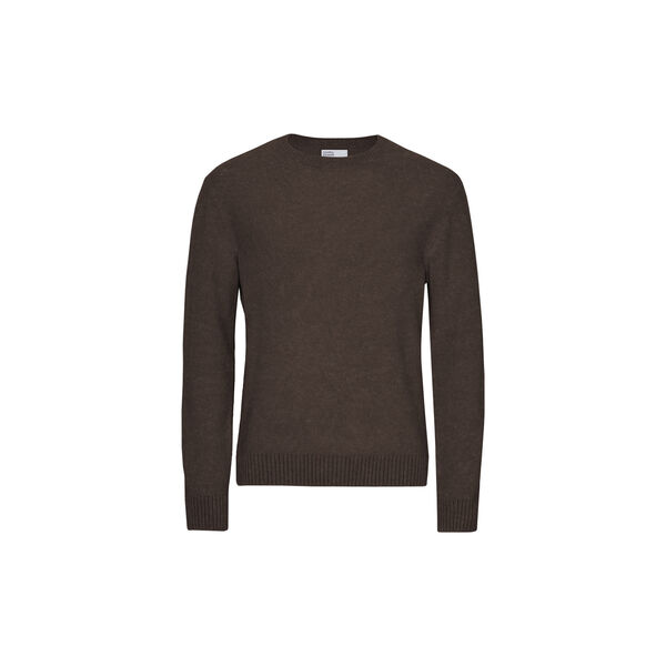 Classic Merino Wool Crew, coffee brown, Colorful Standard