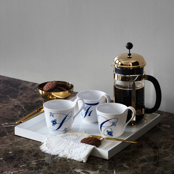 Alphabet mugg P, Royal Copenhagen