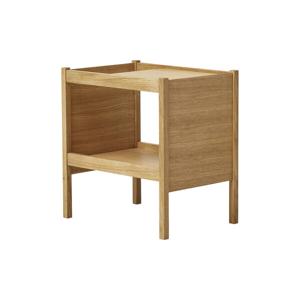Journal Side Table, oak, Form & Refine
