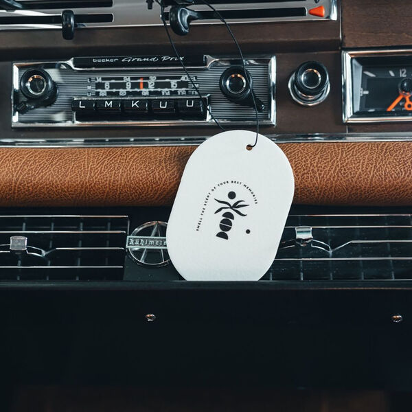 No. 5 Scented Car/Room Tag, Bergamot Neroli No. 5 Scented Car/Room Tag, Bergamot Neroli, Candly & Co