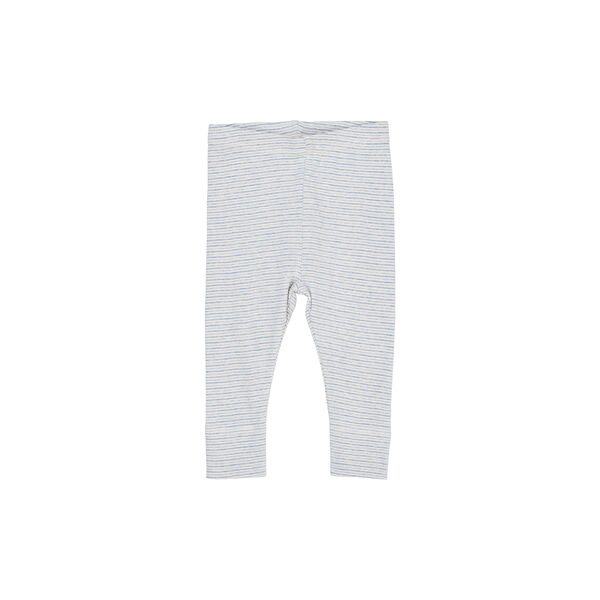 Striped Leggings, lt. blue stripe, Copenhagen Colors Organics
