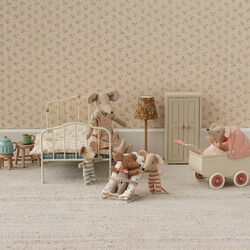 Barnvagn till mus, coral, Maileg