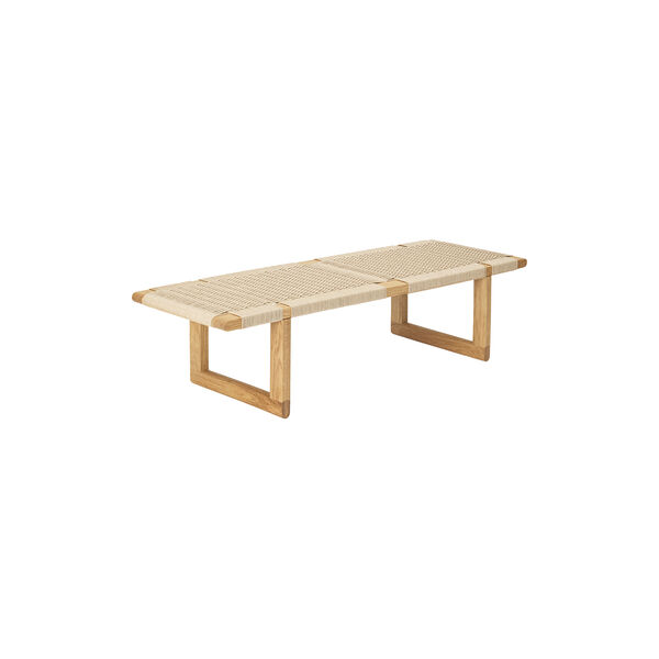 BM0488L Table Bench, oiled oak/natural, Carl Hansen & S&oslash;n