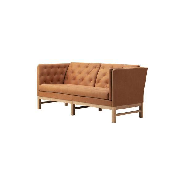 EJ315 2.5 Seater Sofa, walnut/soaptreated oak, Fredericia Furniture