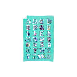 Alphabet Bath towel, Moomin Arabia