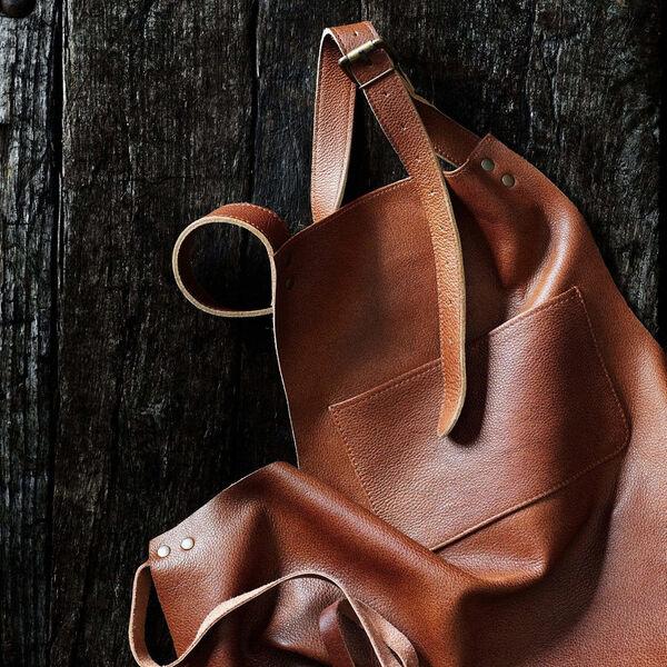 Leather Apron, brown, Gastrotools