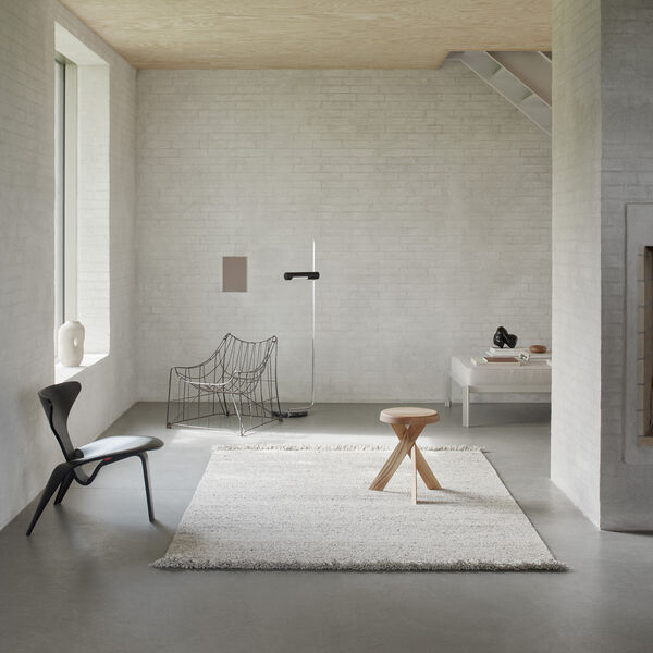 Peaceful Parity golvmatta, grey, Linie Design