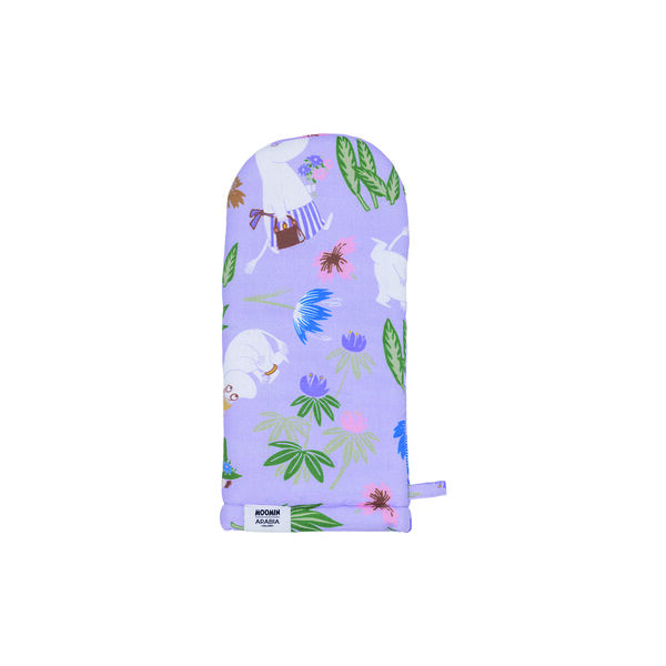 Moomin Oven mitten, purple Moomin Oven mitten, purple, Moomin Arabia