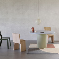 Radiality golvmatta, ruby, Linie Design