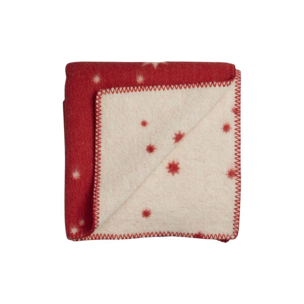 ORION Half Size Throw, red, R&oslash;ros Tweed