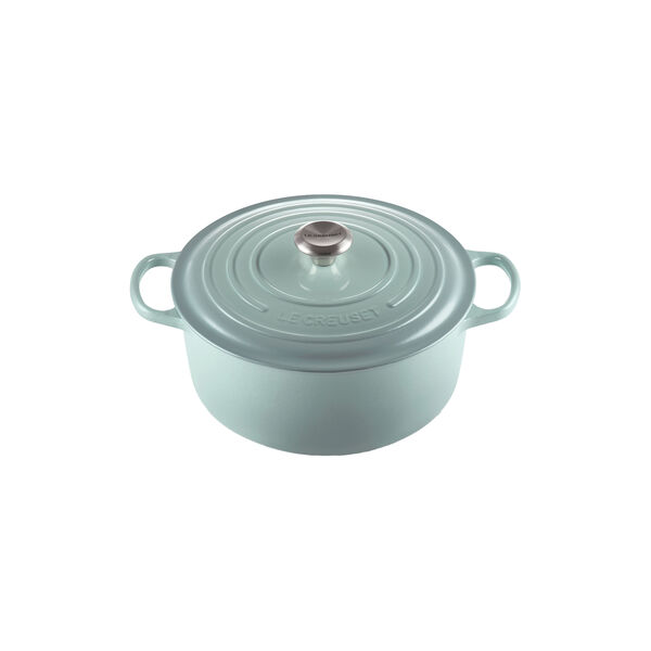 Signature rund gryta Ø 28 cm, sea salt, Le Creuset
