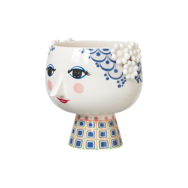 Eva blomkruka, blå, Bjørn Wiinblad