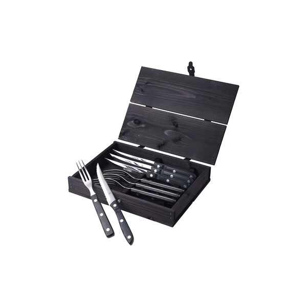 Old Farmer Classic bestickset, svart, Gense