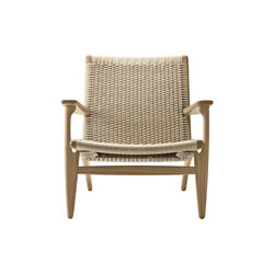CH25 loungestol, oljad ek/natur CH25 loungestol, oljad ek/natur, Carl Hansen & Søn
