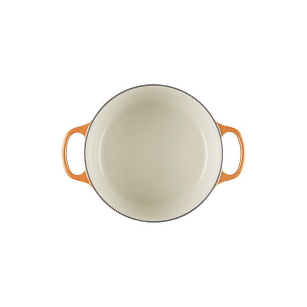 Rund jubileumsgryta &Oslash; 24 cm, flamme dor&eacute;e, Le Creuset