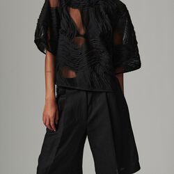 Gordon Contrast Linen, black, DAY Birger &eacute;t Mikkelsen