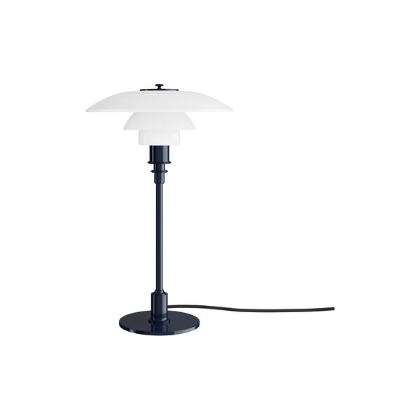 PH 3/2 Table Lamp, glossy deep blue, Louis Poulsen