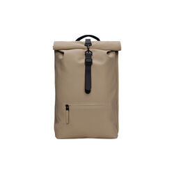 Rolltop Rucksack, beige Rolltop Rucksack, beige, Rains