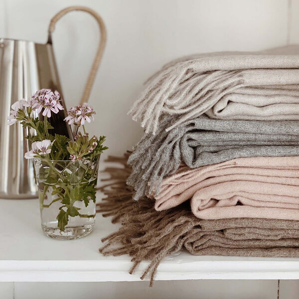 Classic pläd, light grey Classic pläd, light grey, ELVANG