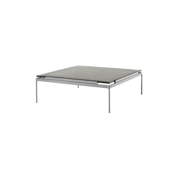 Sett LN13 Coffee Table, smoked glass/dark chrome Sett LN13 Coffee Table, smoked glass/dark chrome, &Tradition