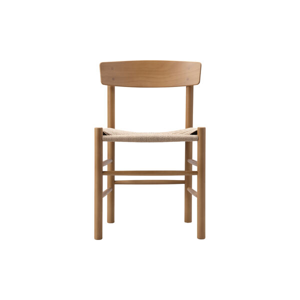 J39 Mogensen Chair, vintage lacquered/natural, Fredericia Furniture