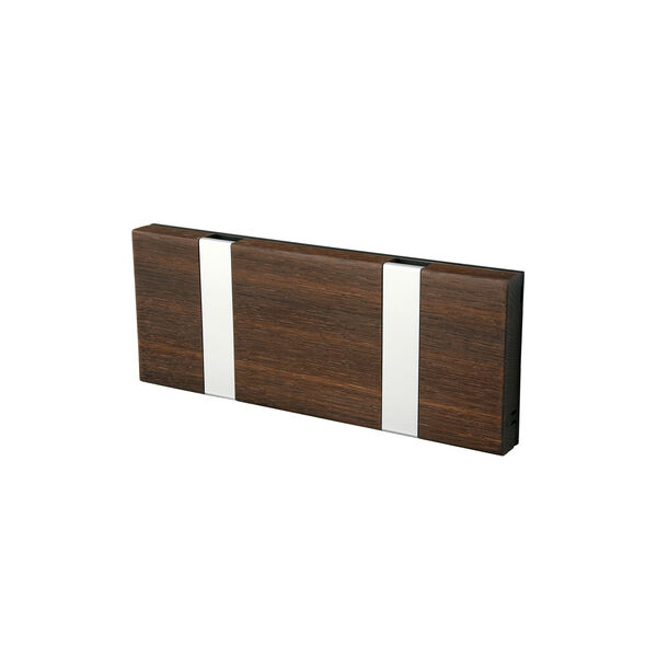 KNAX 2 klädhängare, ek/grå KNAX 2 klädhängare, ek/grå, LoCa