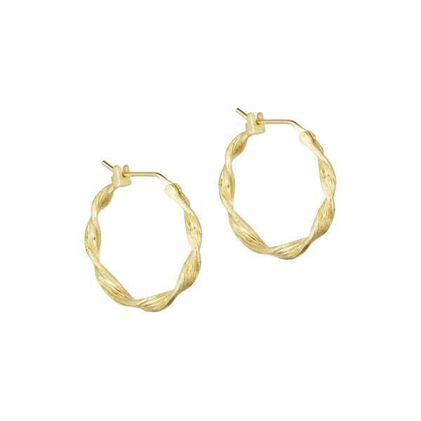 Olivia hoop &ouml;rh&auml;ngen, f&ouml;rgyllda, Pure by Nat