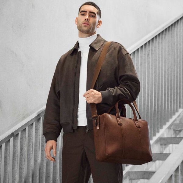 AshtonMBG Laptop Bag, cognac, Markberg