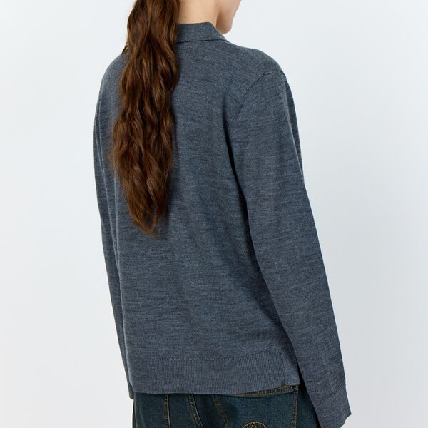 LR-ISMAILA 9 Pullover, dark grey melange, Levet&eacute; Room