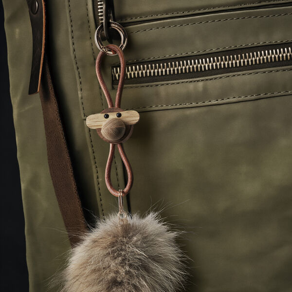 Apa nyckelring, guld, Kay Bojesen Denmark