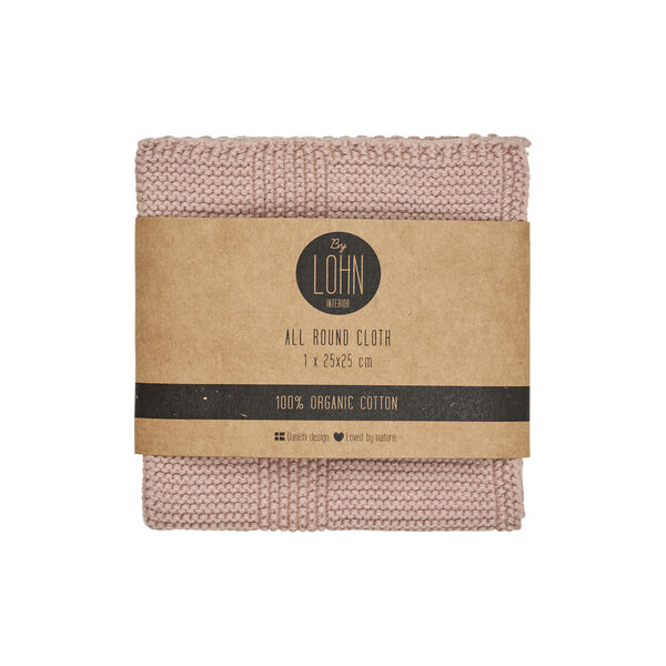 Stickad Disktrasa, husted violet, By LOHN