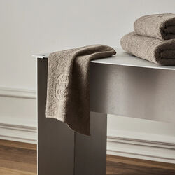 DAMASK TERRY ansiktshandduk, walnut, Georg Jensen Damask