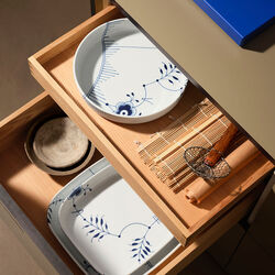 Blue Fluted Mega ungsform 27 cm, Royal Copenhagen