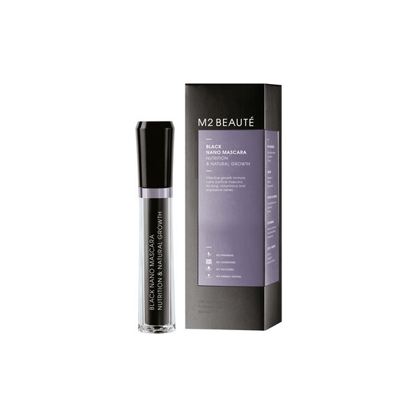 Black Nano Mascara Nutrition & Natural Growth Black Nano Mascara Nutrition & Natural Growth, M2 BEAUTÉ