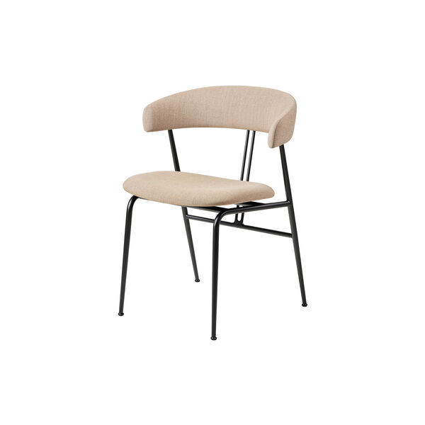 Violin Dining Chair, Remix 233/black matt, GUBI