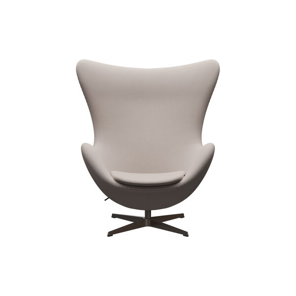 &Auml;gget&trade; 3316 Loungestol, Christianshavn 1120 light beige/brown bronze, Fritz Hansen