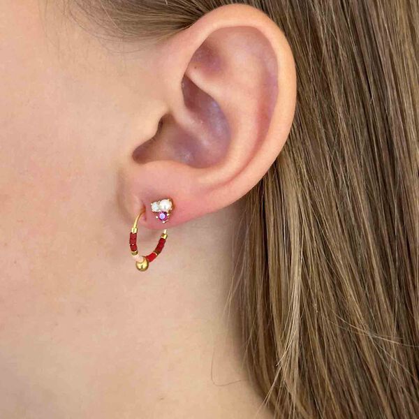 Heidi Örhängen, red, Nuni Copenhagen