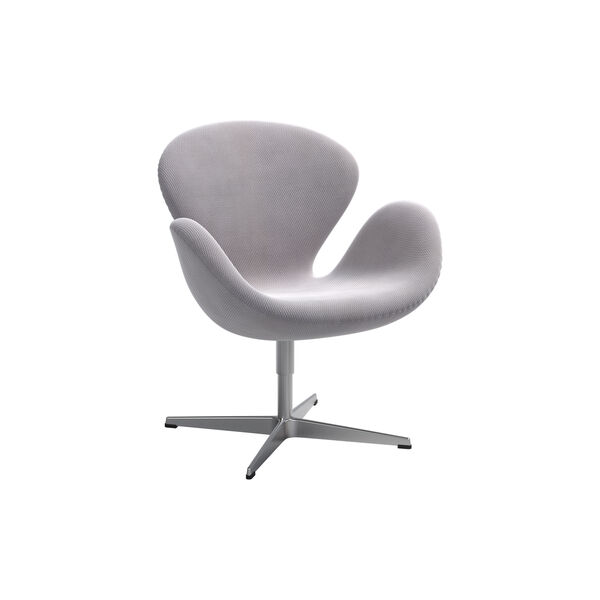Swan&trade; 3320 Loungestol, grey/beige 0118, Fritz Hansen