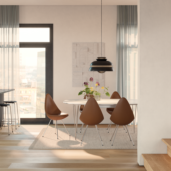 Droppen&trade; 3110 Chair, wild walnut, Fritz Hansen